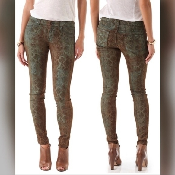Rich & Skinny Pants - Rich‎ & skinny gray snake pants
